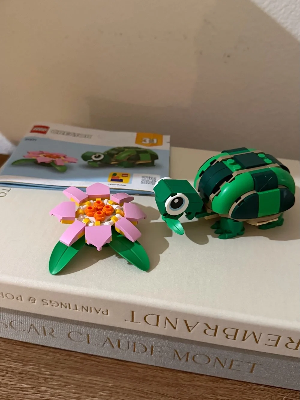 LEGO Creator 3-in1 Green Turtle with Pink Flower/Lizard/Chamellion Building Set